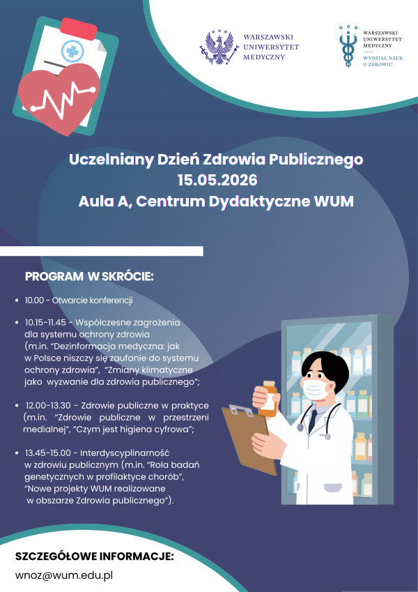 ulotka Uczelniany Dzień Zdrowia 