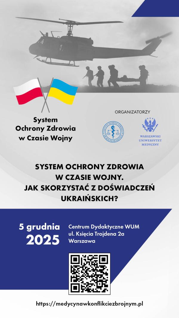 plakat z kodem do rejestracji na konferencję